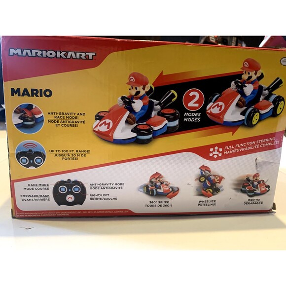 Nintendo Super Mario Kart 8 Mario Anti-Gravity Mini RC Racer 2.4Ghz - NEW - Picture 8 of 8